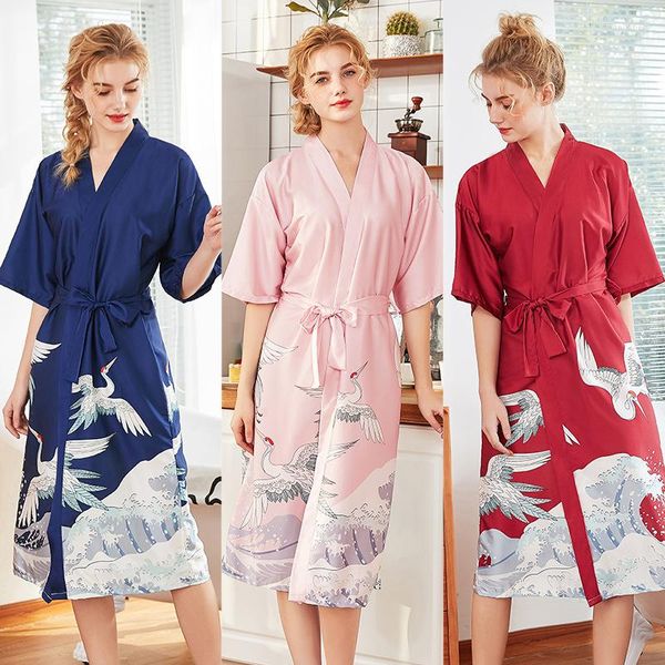 Pijama de casamento de seda de seda 2022 feminino de seda gelo