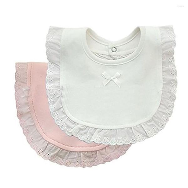 Haar Zubehör Spitze Weibliche Baby Sabbern Handtuch Lätzchen Prinzessin Lätzchen Mode Mädchen Accesorios Spucktuch