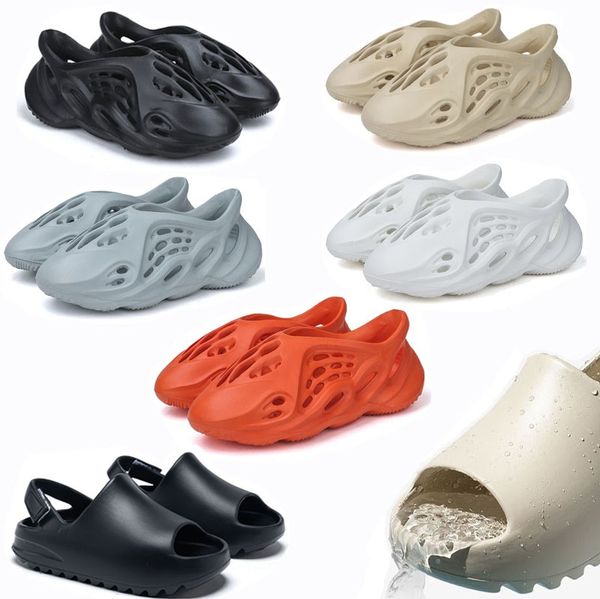 Уличные горки Спортивные кроссовки Детские дизайнерские тапочки Хаки Черно-белая пляжная детская обувь