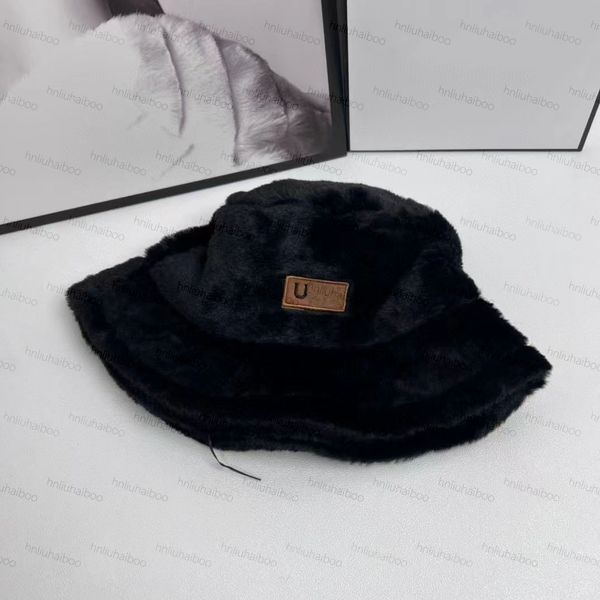 Fuzzy UG HAT теплый мужчина женщина бейсбольная шапка шапочка Cacquettes Fisherman Buckt