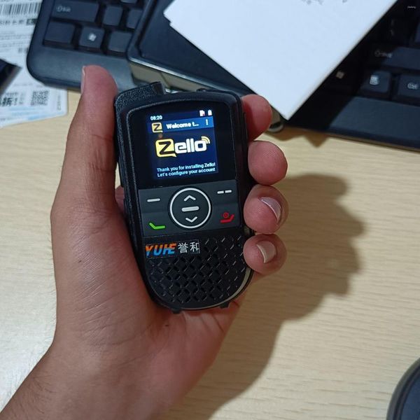 Walkie Talkie Fast Mini Zello 4G SIM WiFi Bluetooth GPS İki yönlü Radyo Handy Kablosuz POC 5000km uzunluğunda