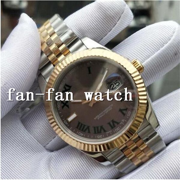 10 стиль мужские мужские автоматические супер BP Factory v2 Watch Rose Gold Watch Men 41 мм сапфировые стеклянные часы-3