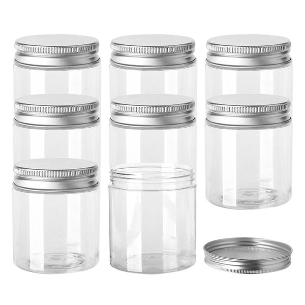 Garrafas de armazenamento frascos 20pcs 30506080100120150ml plástico vazio Clear Cosmético Contêiner Jar Jar Face Pot 221028