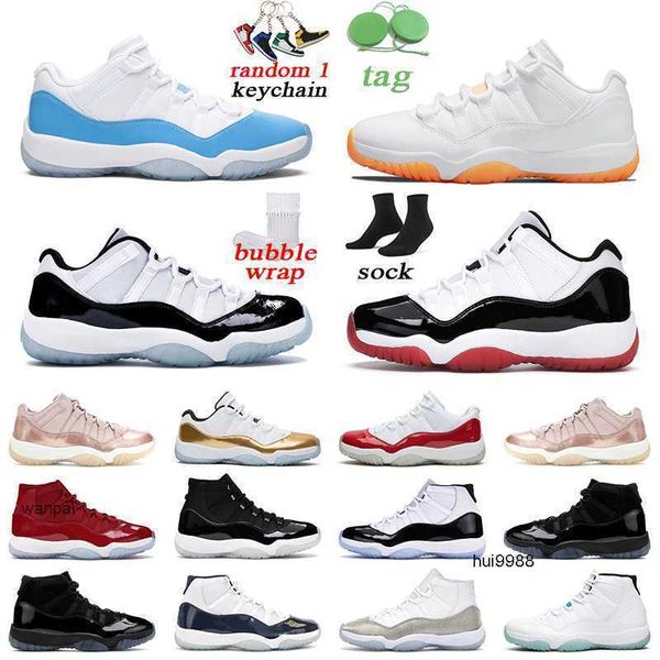 2023 Homens Mulheres 11 11s Basquete T￪nis Cool Concord Concord Low Cherry Snake Navy Outdoor Mens Sports Trainer Tamanho 5.5-13 Jordam Jerdon