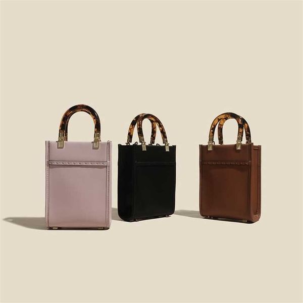 stesso dolce Tote Bag Shopping Mini Messenger borsa a tracolla singola borsa per cellulare piccole borse quadrate