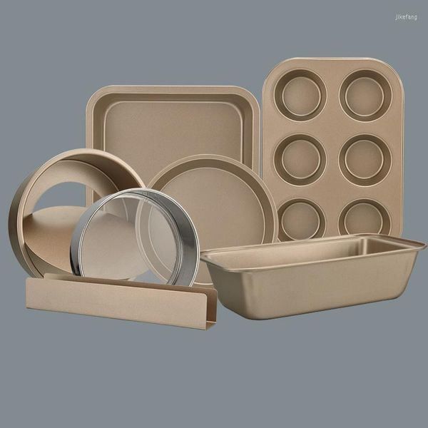 Bakeware Tools Pizza Bolo Plate Conjunto de molde de cozinha Faça para cozimento de cozinha utiles de utensílios de cozinha utishishios de cosina