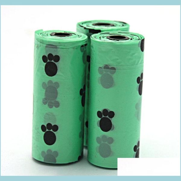Andere Hundebedarf Pet Poop Bags Biologisch abbaubar 150 Rollen Mtiple Farbe für Abfallschaufel Leine Dispenser F Jllqot Mxhome Otg0I