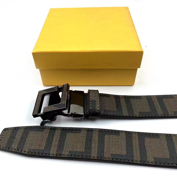 Litchi Quiet Great Belts Moda Suave Fivela Cinto Design Retro Cintos de Cintura Fina para Homens Mulheres Largura 3,5 CM Couro Genuíno 3 Cores Optio S