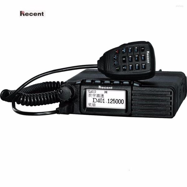 Walkie Talkie Son RS-908D Mobil Radyo DPMR Analog Singal 136-174 MHz 400-470 50W Otomobil Alıcı Yurtiçi İsteğe Bağlı GPS İşlevi İntercom