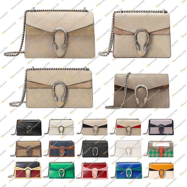 Ladies Moda Design Casual Luxury Dionysus Chain Bag Bags ombro de ombro de bolsas de bolsa de bolsas de alta qualidade 5A Top 5A 4 Tamanho 400249