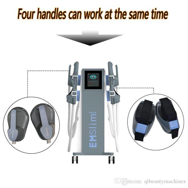 Hochintensives EMS RF-Schlankheitsgerät, 12 Tesla EMSlim Muskelstraffung, Körperkonturierung, Gewichtsverlust, Fettverbrennung