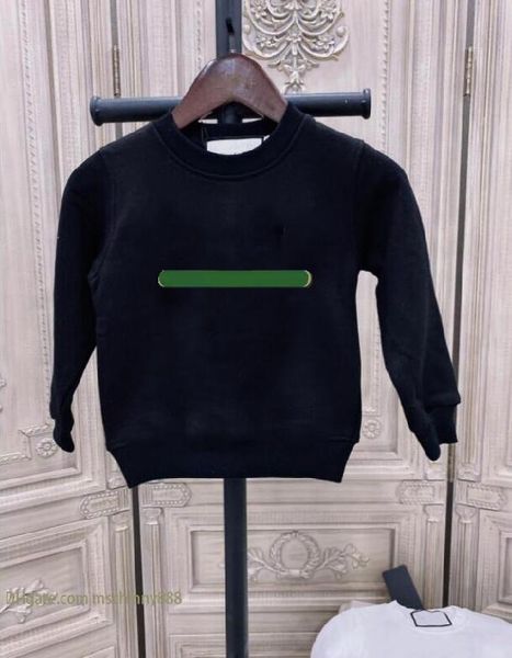 Çocuklar kızlar kızlar sweatshirt tasarımcısı uzun kollu kazak bahar sonbahar jumper t-shirts bebek çocukları mektup basılı spor üst