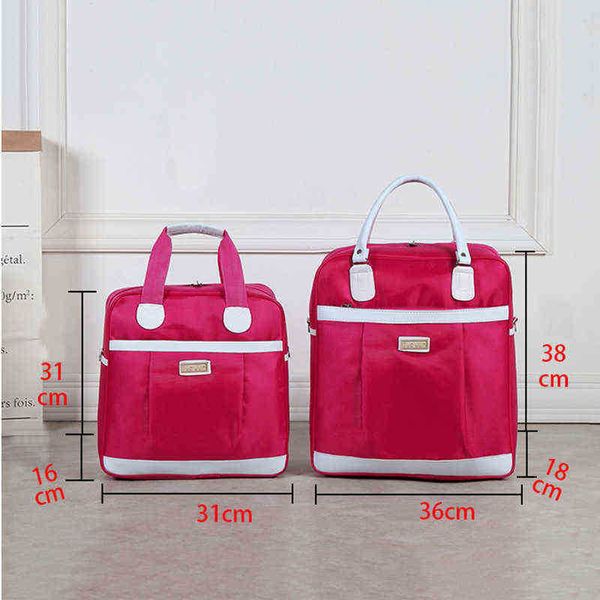 Duffel Bag New Women Travel Bag Portable Dauffle Duffle Womentravel Tote Weekend Bag 220728