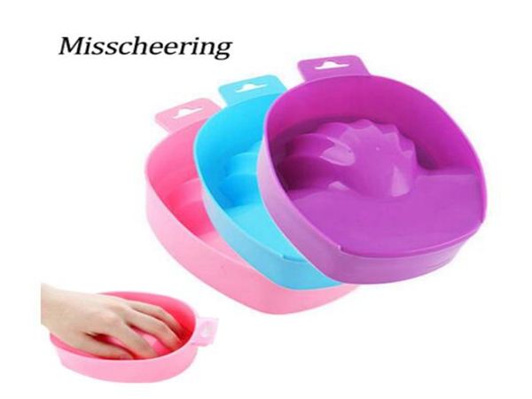 Nail Art Hand Wash Remover Soak Bowl DIY Salon Nail Spa Bath Treatment Strumenti per manicure