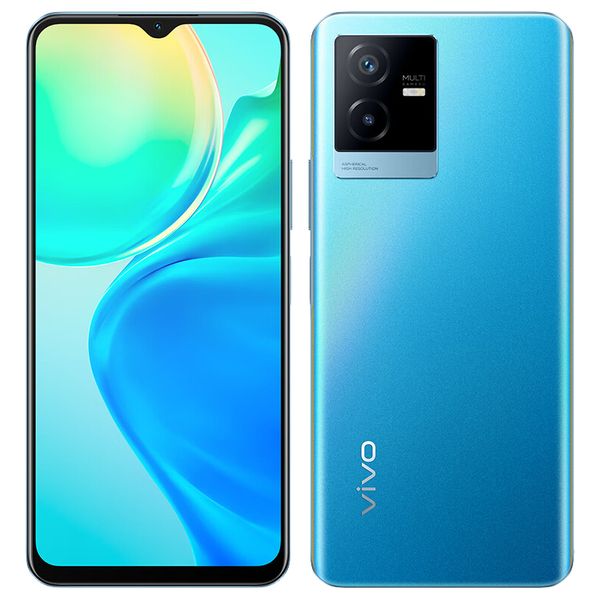 Original Vivo Y73t 5G Mobiltelefon 8 GB 12 GB RAM 128 GB 256 GB ROM Dimensity 700 Android 6,58 Zoll 60 Hz LCD Vollbild 50 MP 6000 mAh OTG Fingerabdruck-ID Face Wake Smart Mobiltelefon