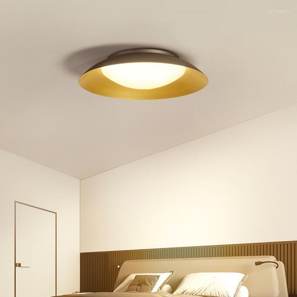 Tavan ışıkları yatak odası lambası modern minimalist led aydınlatma dairesel nordic dekorasyon odası mutfak lambaları yaşayan kolye avize