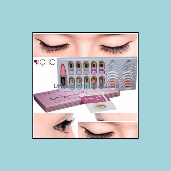 Ciglia finte Lash Lift Kit per la permanente delle ciglia Set permanente con colla per aste Ciglia professionali per l'estensione delle ciglia Trucco permanente per la bellezza T Dhr2V