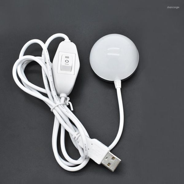 Lampade da tavolo USB Mini Dormitorio Luce notturna per bambini Bambini che leggono Magnete portatile Lampada da parete a LED per camera da letto Lampada da campeggio esterna di emergenza