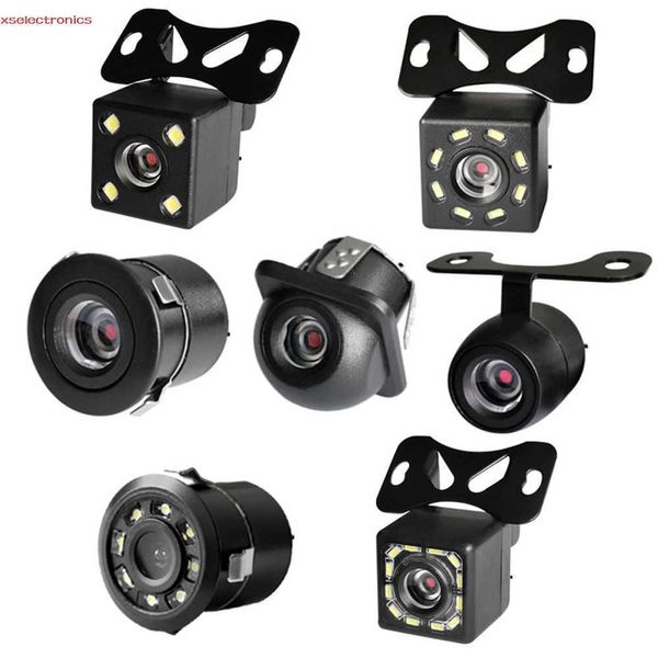 Nuova telecamera posteriore per auto 4led Night Vision Reverse Monitor di parcheggio automatico CCD IP68 Immagine impermeabile ad alta definizione