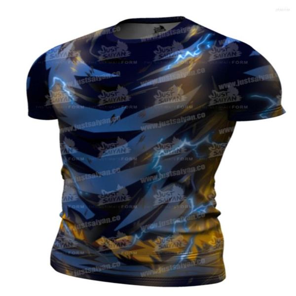 T-shirt da uomo 2022 camicia allenamento allenamento fitness uomo cosplay bodybuilding 3D stampato top sportivi per uomo calzamaglia da corsa
