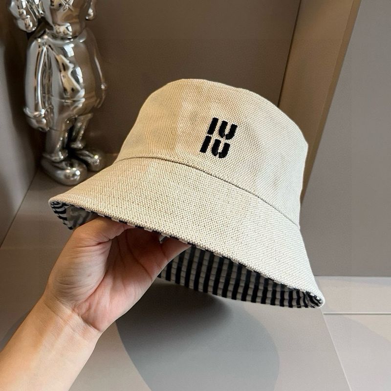 Reversible Leather Bucket Hat