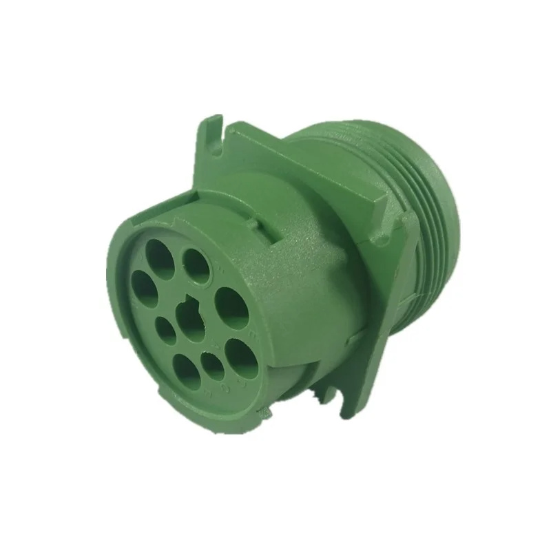 Deutsch Connector HD10-9-1939p-P080 9-Pin Socket Green Head J1939防水Deutschプラグ