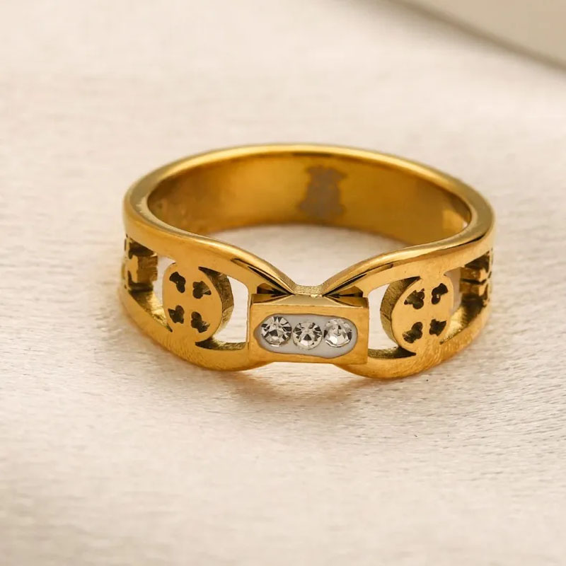 Bagues de créateurs T GG pour femmes, bague de mariage avec pierres latérales, bague serpent tn, seize pierres, promesse de perle opale mossanite, bijoux livraison gratuite, Noël Pa