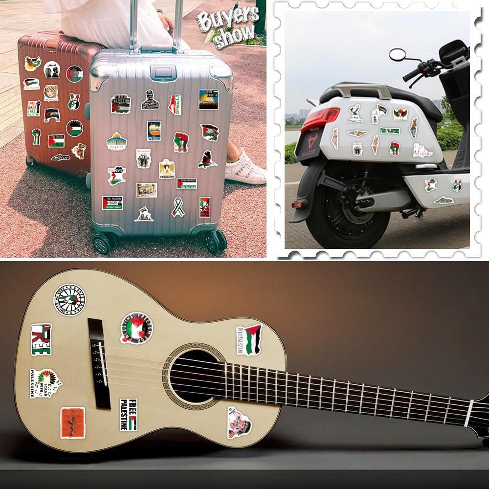 Free Palestine Stickers Palestinians Graffiti Stickers for DIY Luggage Laptop Skateboard Motorcycle Bicycle Stickers