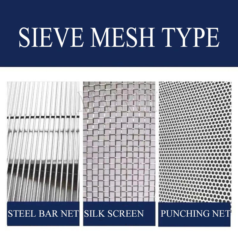 Small Medium And Large Grain Screening Machine Vibration Corn Soybean Wheat Rapeseed Rice Vibrating Screener Sieve Grain Cleaner