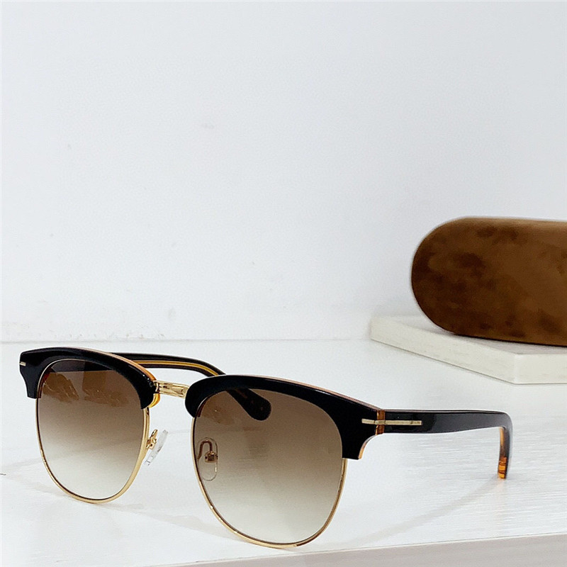 Nouveau design de mode Cat Eye Sunglasses Metal and Acétate Frame Simple Popular Style Versades de protection extérieures polyvalentes