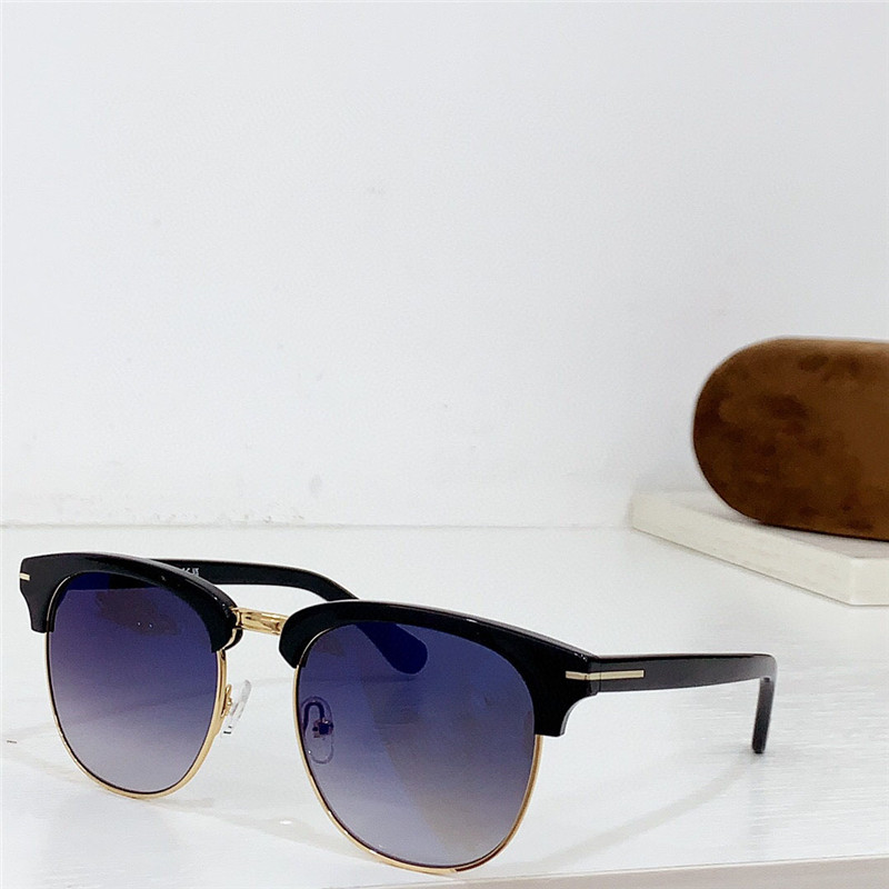 Nouveau design de mode Cat Eye Sunglasses Metal and Acétate Frame Simple Popular Style Versades de protection extérieures polyvalentes