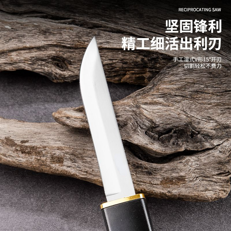 Two in One Mother and Son Double Dragon Fixed Blade Japaness Style Utility Pocket Knife Tactical Military Camping Portable Edc Knife Survival Tools 2 in 1