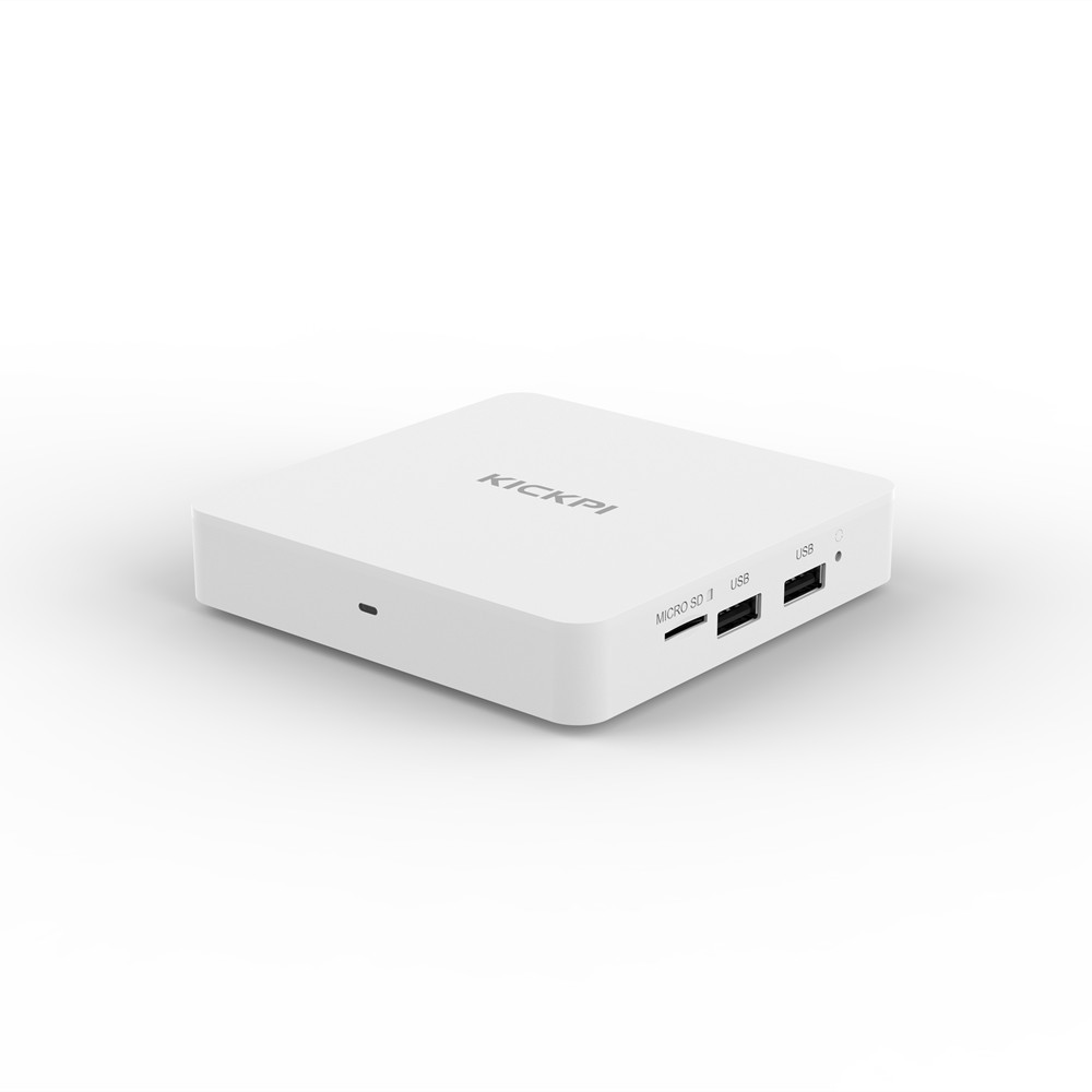 Kickpi KP1 GOGLE NETFIX TV -låda Android 11 AMLOGIC S905Y4 Media Player 4K Set Top Box Android 11.0 2G 32G AV1 2.4G5G WIFI BT5.0 VS HAKO PRO IPX2