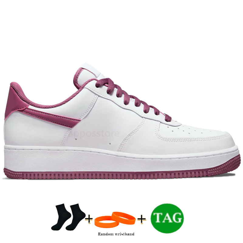 Hommes 1 chaussures de course basses 07 Blanc Noir Cuir Pebbled Essentiel Beige Chlorophylle Or Pin Vert Viotech Light Bordeaux Orange Femmes Baskets Baskets Designer