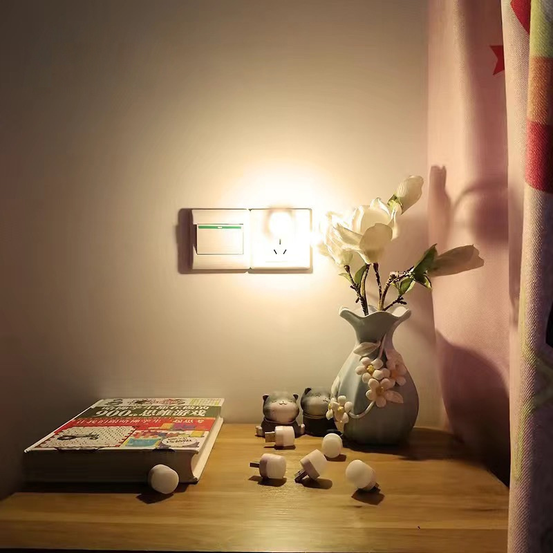 Lampe de nuit LED USB, Gadget, alimentation Mobile, charge, livre, Protection des yeux, lecture, petite lumière ronde pour la maison