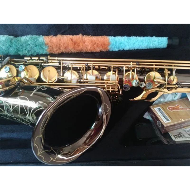 Japan Yanagisa T-992 Ny tenorsaxofon högkvalitativ svart nickel Sax Falling Tune B Tenor Saxofon som spelar professionellt B Flat stycke Musik svart saxofon