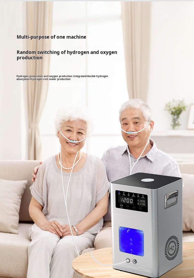 Pure hydrogen dual suction 300ml household small portable hydrogen oxygen integrated hydrogen rich machine for middle-aged and elderly people Hifu Alma