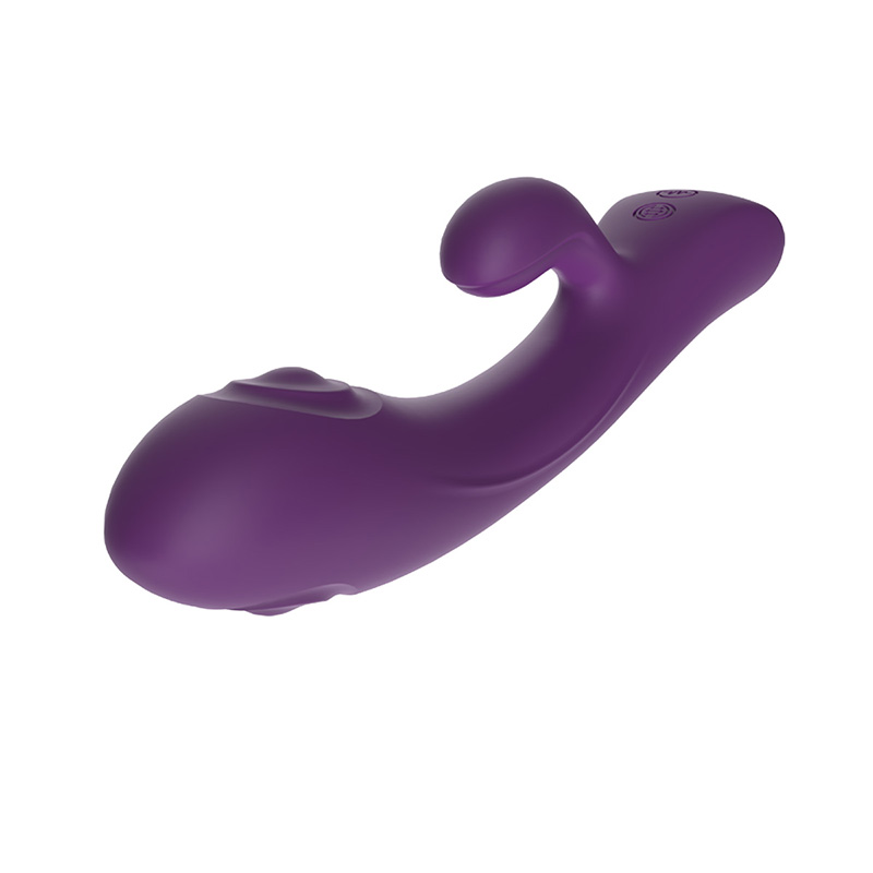 Bunny & Clyde Dual Stimulator Duo-pulse G-Spot Vibrator Sex Toys,10 Tapping+10 vibration Rabbit Vibrators