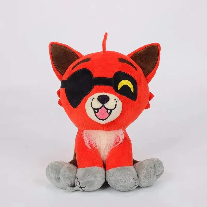 Gros mignon loup en peluche enfants poupées en peluche Anime cadeaux d'anniversaire maison chambre décoration griffe machine prix enfant anniversaire Christ mas cadeaux