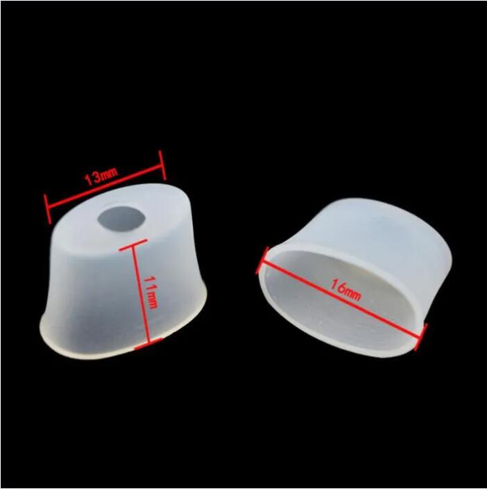 Disposable E-cigarettes Drip tip Test Transparent Disposable Cap Mouthpiece Silicone Tips Caps For BC5000 puffs Ecigs