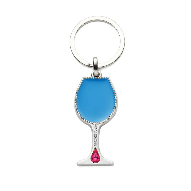 Personalized Colorful Champagne Keychain Key Rings for Purse Handbags Girls Women Hen Party Favors Bag Fillers Event Gifts Bridal Shower