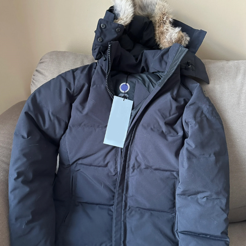 Projektantka zimowa płaszcz dla kobiet Kurtki Winter Canada Kobiety parko gęste ciepłe futro zdejmowane z kapturem kurtka damska szczupła płaszcz Wysokiej jakości kurtka z6 Z6