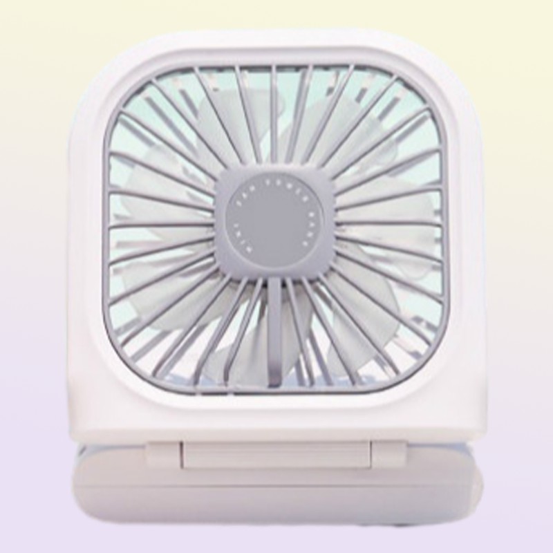 Fanlar Asma Boyun Fanları Mini Taşınabilir Katlanır USB Küçük Fan Sessiz Güç Bankası Taşınabilir Handheld Masaüstü Çok Fonksiyon Ücreti Fan 2209246869