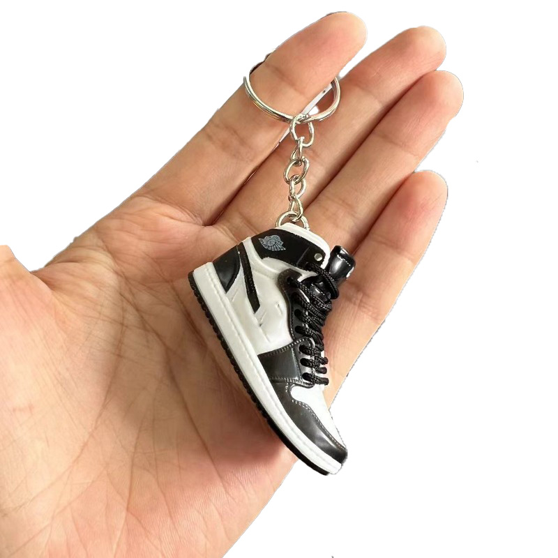 AJ Mini Basketball Shoes Keychains Souvenir Single Keychain Shoe Mold Keychain Lovers 3d Stereo Sports 1 75RO