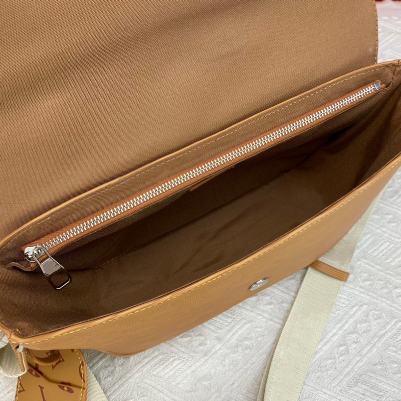 Borsa a tracolla di alta qualità in rilievo in pelle Epi borsa a tracolla firmata uomo donna borsa moda borsa a tracolla di lusso portafogli sacoche custodia dhgate M23097