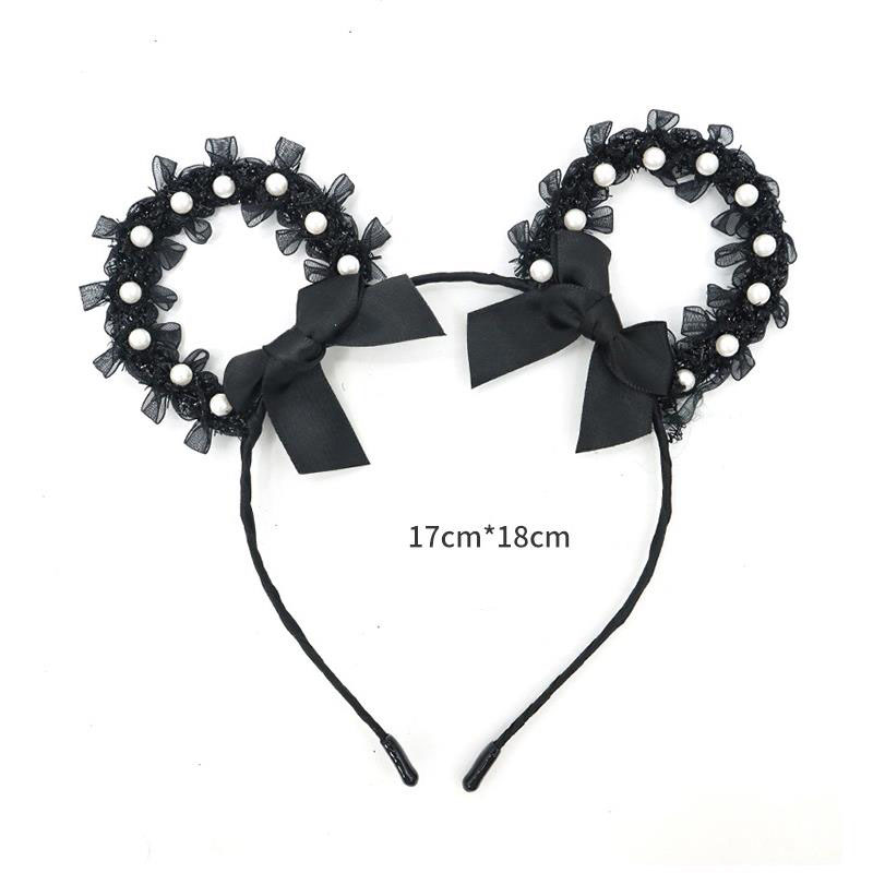 Lace Cat's ears cat-ear shaped bread headband hair accessories catwoman sexy black headband sexy sexy headdress GIFT