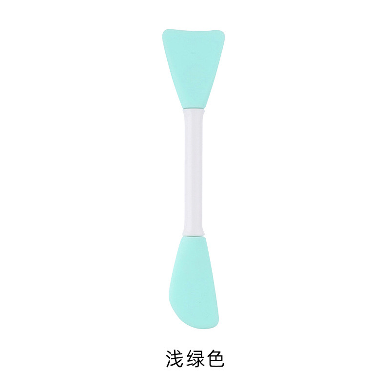 Wholesale Face Cleaning Tools Rubber Silicone Facial Mask Brushes Double Head 2 in 1 Mask Mud Skin Care Tools