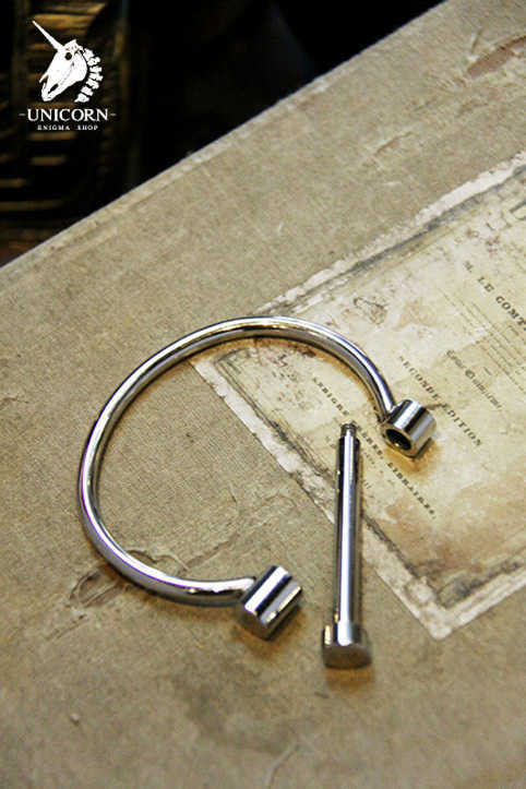 Carter popolare braccialetto di design di lusso CORPO PINEALE Bracciale con fibbia a vite a forma di ferro di cavallo in oro e argento con scatola originale PYJ