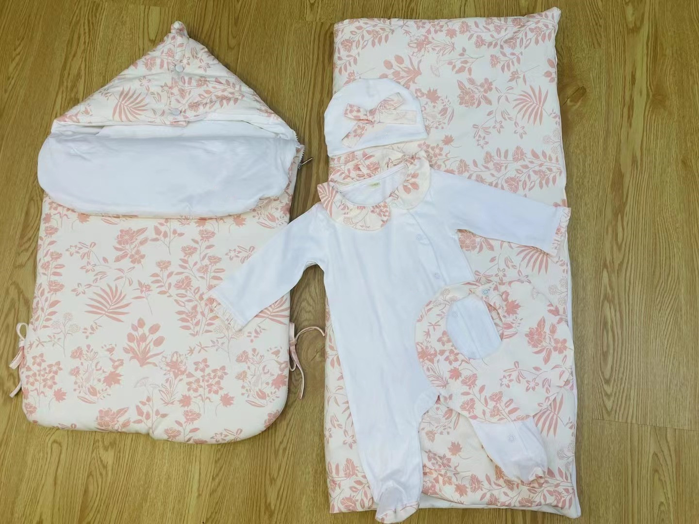 Roupas de bebê bodysuit para recém-nascidos macacão infantil meninos meninas carta impressão macacão do bebê + babadores + chapéu + sacos de dormir + cobertor