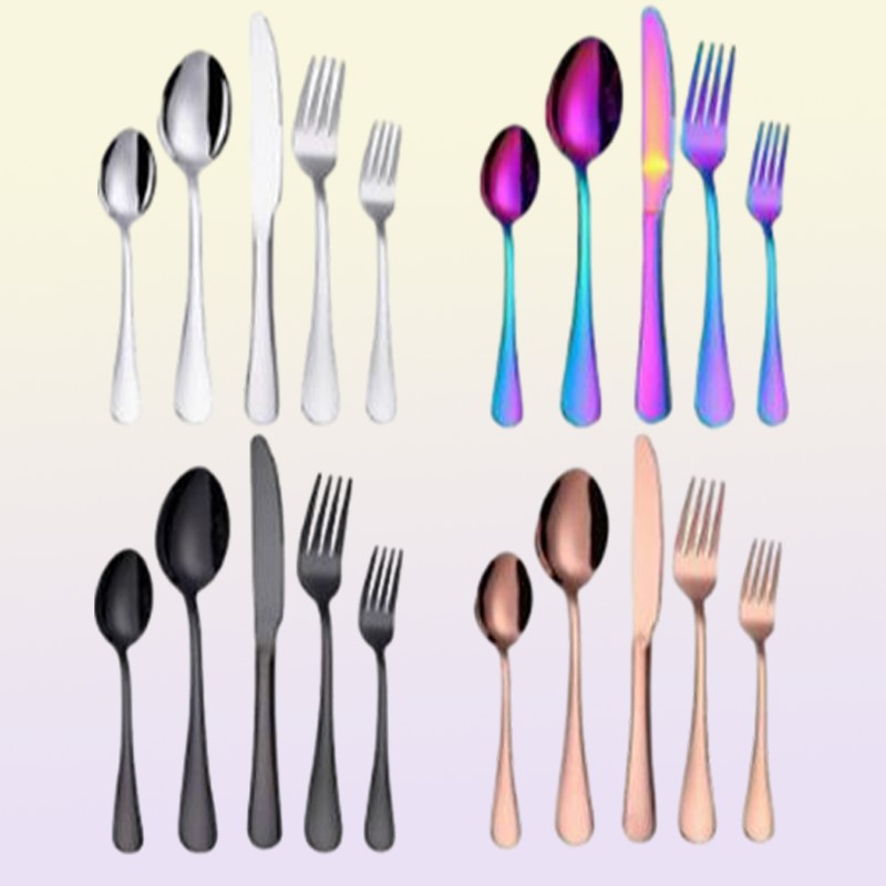 Flatware Sets More Choices set set Stainless Steel Set Grade Silverware Cutlery Utensils Include Knife Fork SpoonFlatwar4487214